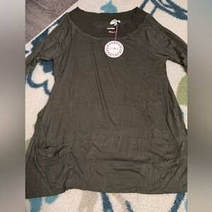 Umgee Forest Green Women's Tunic